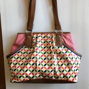 Multicolor Woman’s Shoulder Purse